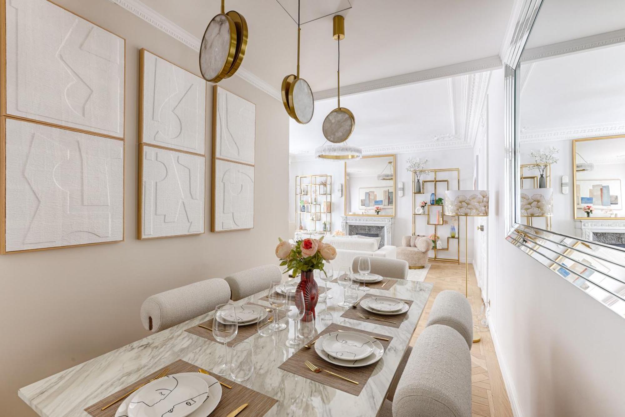 Elegant Luxury Apartment For 6 On Champs-Elysees Paris Exterior foto